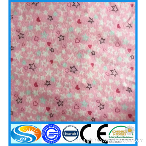 2015 reactive printed cotton flannel fabric, baby flannel products diaper
